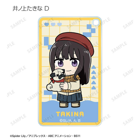 『リコリス・リコイル』描き起こし Art by 荒* ちびキャラ トレーディングスクエアアクリルキーホルダー(単位/BOX)【202504再販】